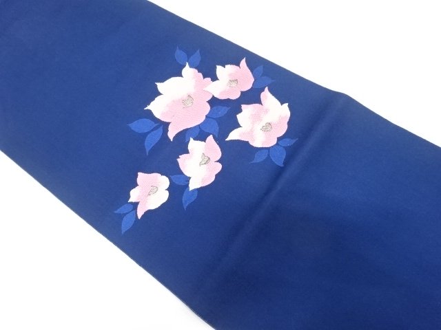 JAPANESE KIMONO / FLOWER PATTERN WEAVING NAGOYA OBI